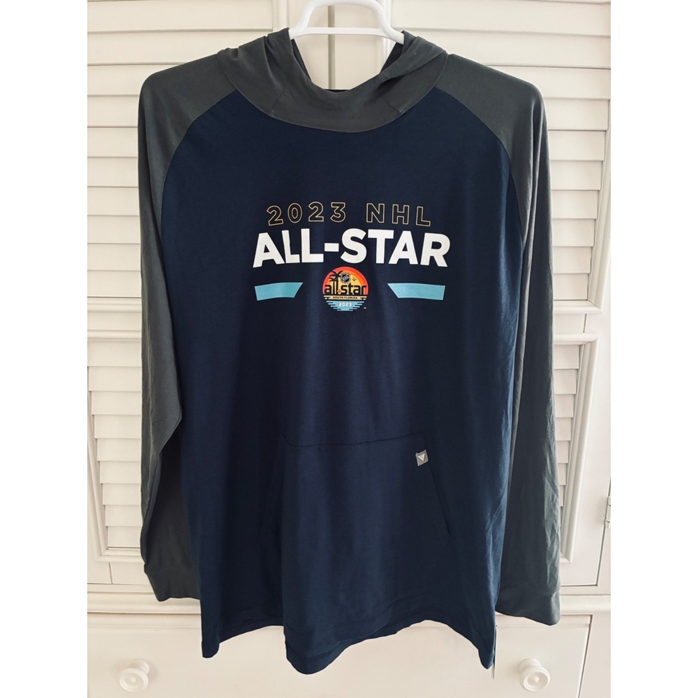 Men's 2XL NWT LevelWear 2023 All Star Florida Panthers Pullover Hoodie